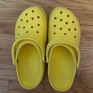 CROCS Bright Yellow Clogs